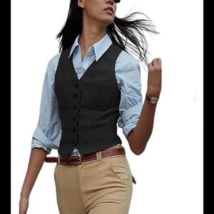 Black striped Tommy Hilfiger Vest